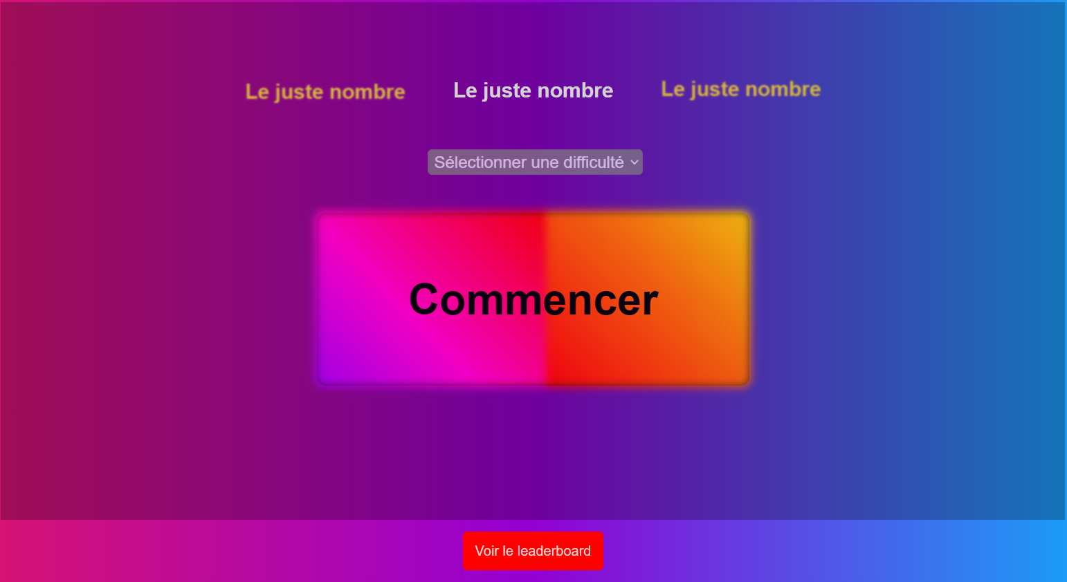 Juste nombre